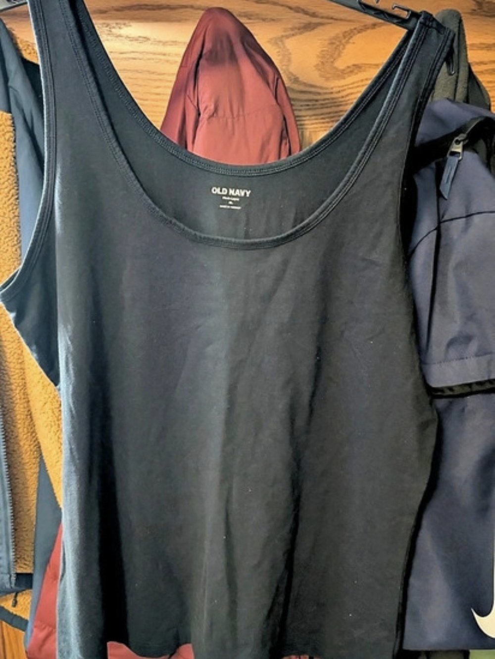 Old Navy First-Layer Tank Black Tank Top